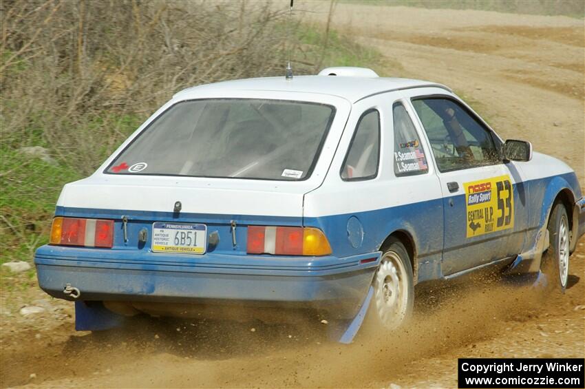 Perry Seaman / Patty Seaman Merkur XR4Ti on SS4, J5 South.