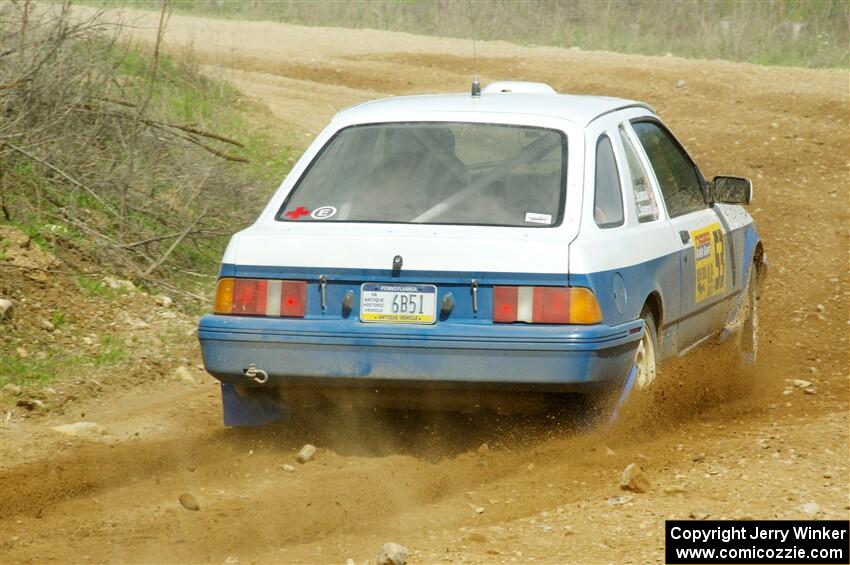 Perry Seaman / Patty Seaman Merkur XR4Ti on SS4, J5 South.