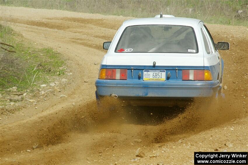 Perry Seaman / Patty Seaman Merkur XR4Ti on SS4, J5 South.