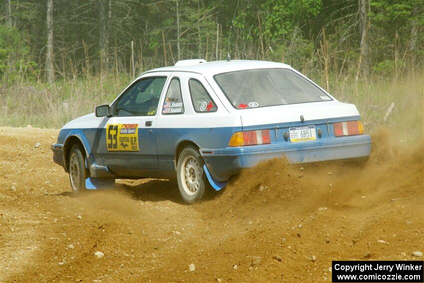 Perry Seaman / Patty Seaman Merkur XR4Ti on SS4, J5 South.