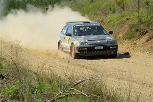 Nick Lyle / Kevin Dobrowolski Honda Civic Si on SS4, J5 South.