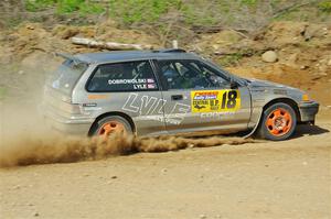 Nick Lyle / Kevin Dobrowolski Honda Civic Si on SS4, J5 South.