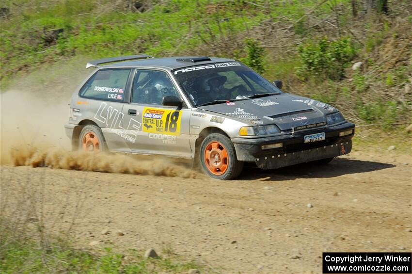 Nick Lyle / Kevin Dobrowolski Honda Civic Si on SS4, J5 South.