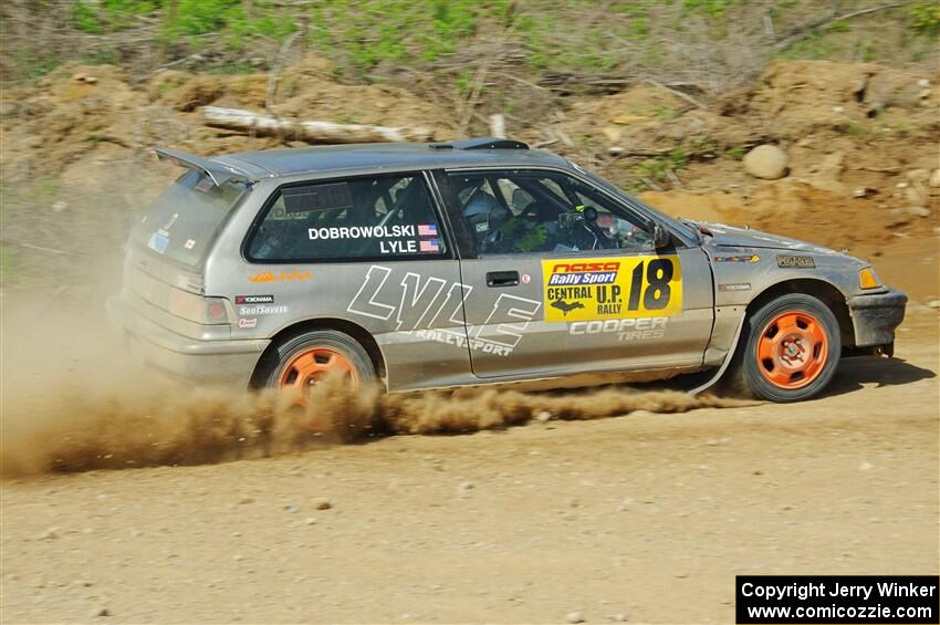 Nick Lyle / Kevin Dobrowolski Honda Civic Si on SS4, J5 South.