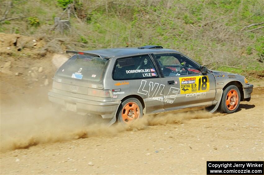 Nick Lyle / Kevin Dobrowolski Honda Civic Si on SS4, J5 South.