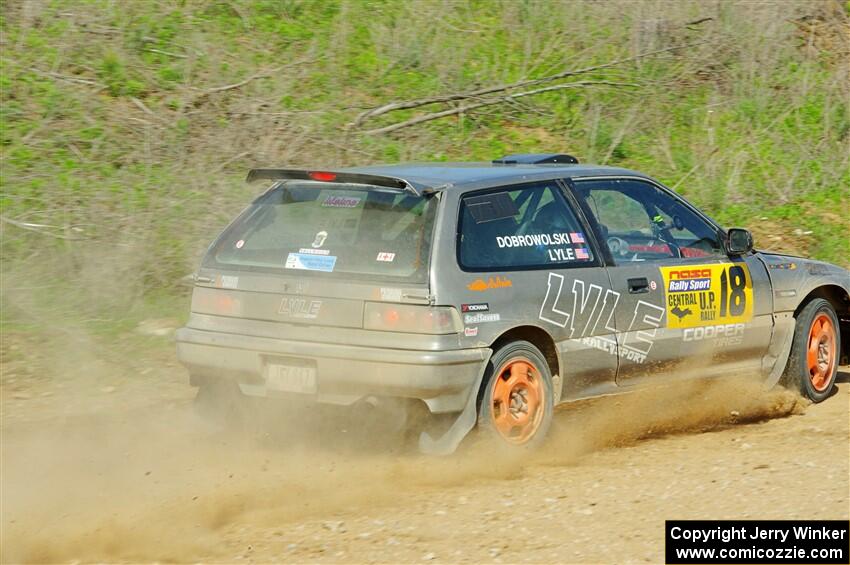 Nick Lyle / Kevin Dobrowolski Honda Civic Si on SS4, J5 South.