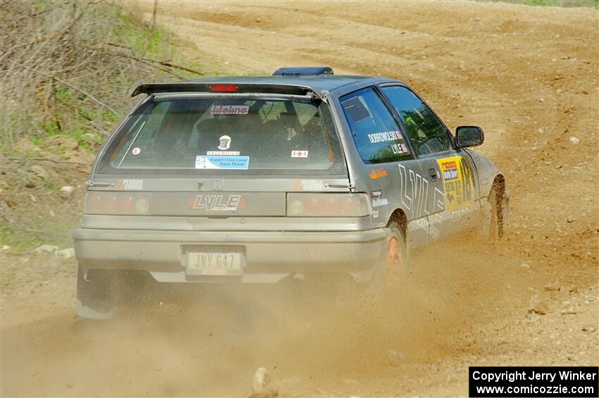 Nick Lyle / Kevin Dobrowolski Honda Civic Si on SS4, J5 South.