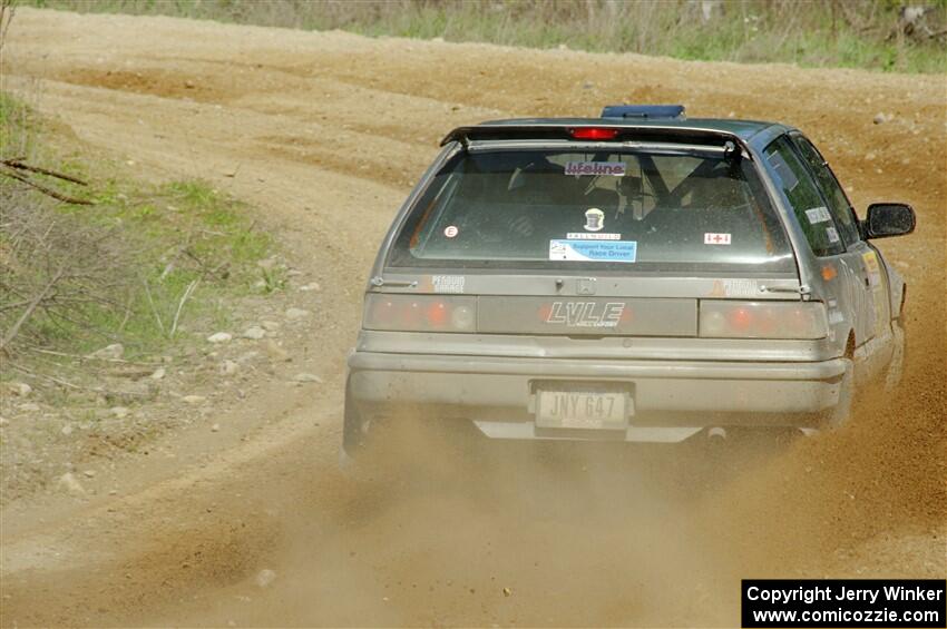 Nick Lyle / Kevin Dobrowolski Honda Civic Si on SS4, J5 South.