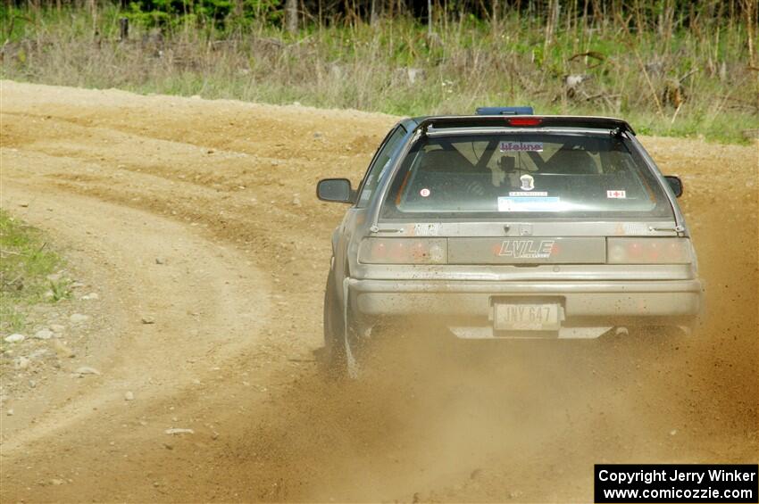 Nick Lyle / Kevin Dobrowolski Honda Civic Si on SS4, J5 South.