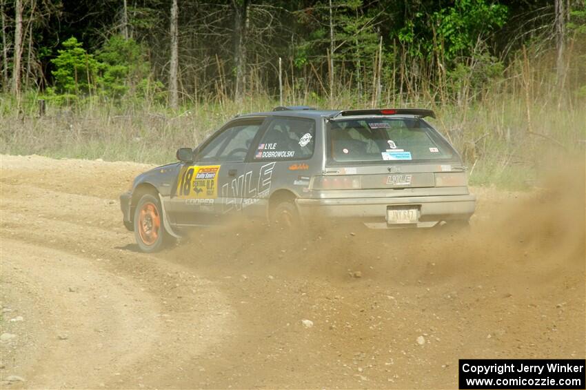 Nick Lyle / Kevin Dobrowolski Honda Civic Si on SS4, J5 South.