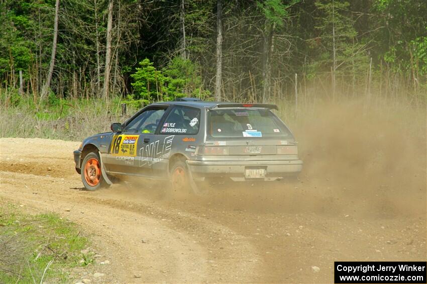 Nick Lyle / Kevin Dobrowolski Honda Civic Si on SS4, J5 South.