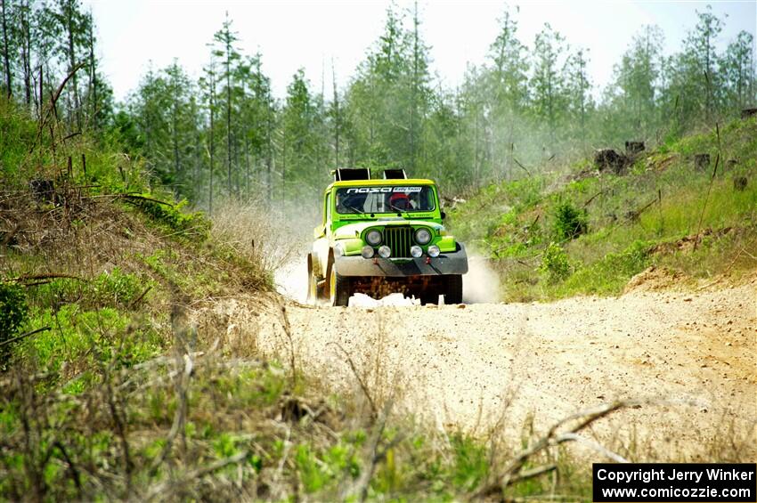 Mike Purzycki / Matt Wernette Jeep Scrambler on SS4, J5 South.