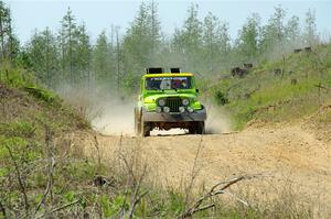 Mike Purzycki / Matt Wernette Jeep Scrambler on SS4, J5 South.