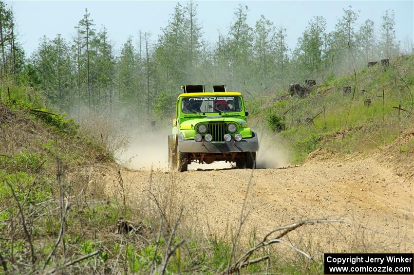 Mike Purzycki / Matt Wernette Jeep Scrambler on SS4, J5 South.