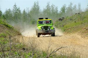 Mike Purzycki / Matt Wernette Jeep Scrambler on SS4, J5 South.