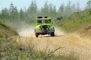 Mike Purzycki / Matt Wernette Jeep Scrambler on SS4, J5 South.