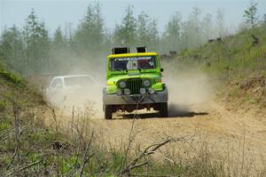 Mike Purzycki / Matt Wernette Jeep Scrambler on SS4, J5 South.