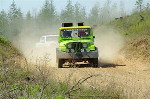 Mike Purzycki / Matt Wernette Jeep Scrambler on SS4, J5 South.