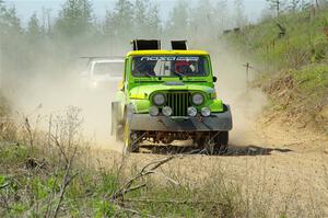 Mike Purzycki / Matt Wernette Jeep Scrambler on SS4, J5 South.