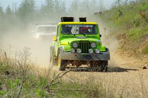 Mike Purzycki / Matt Wernette Jeep Scrambler on SS4, J5 South.