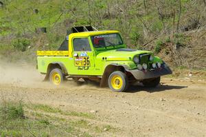 Mike Purzycki / Matt Wernette Jeep Scrambler on SS4, J5 South.