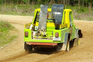 Mike Purzycki / Matt Wernette Jeep Scrambler on SS4, J5 South.