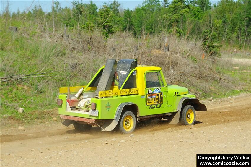 Mike Purzycki / Matt Wernette Jeep Scrambler on SS4, J5 South.