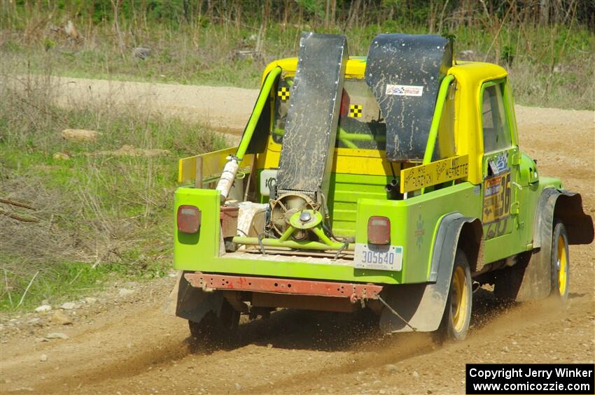 Mike Purzycki / Matt Wernette Jeep Scrambler on SS4, J5 South.