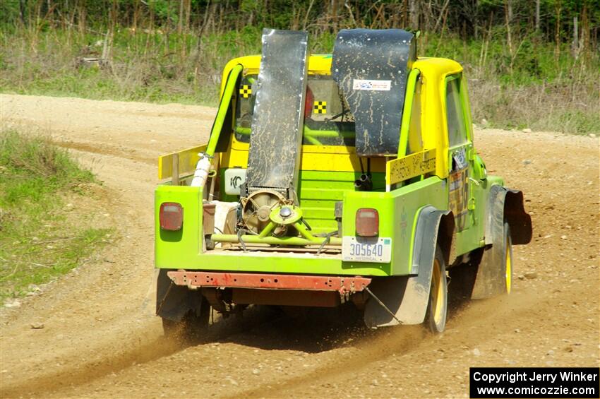 Mike Purzycki / Matt Wernette Jeep Scrambler on SS4, J5 South.