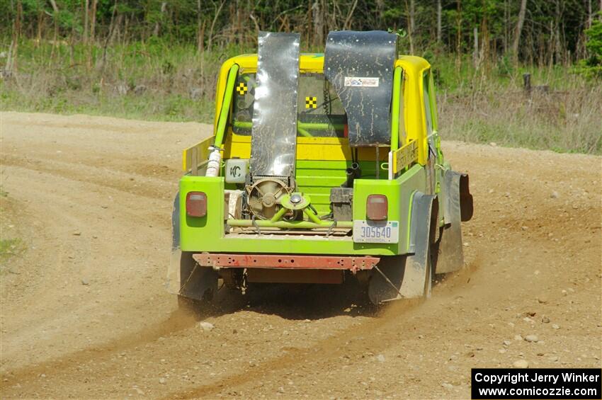 Mike Purzycki / Matt Wernette Jeep Scrambler on SS4, J5 South.