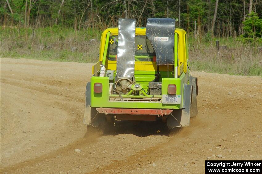 Mike Purzycki / Matt Wernette Jeep Scrambler on SS4, J5 South.