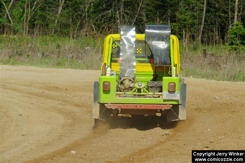 Mike Purzycki / Matt Wernette Jeep Scrambler on SS4, J5 South.