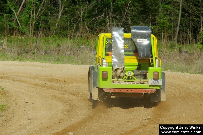 Mike Purzycki / Matt Wernette Jeep Scrambler on SS4, J5 South.