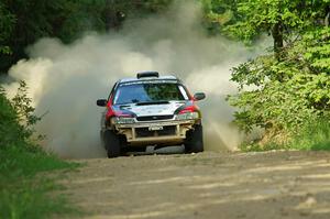 Chris Barribeau / Alex Ferencz Subaru Impreza RS on SS6, Hill Rd.