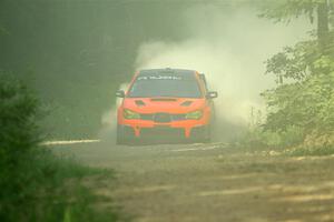 Mike Engle / Morgan Engle Subaru WRX on SS6, Hill Rd.