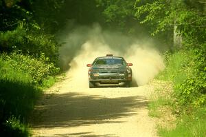 Al Dantes, Jr. / Keegan Helwig Mazda RX-7 LS on SS6, Hill Rd.