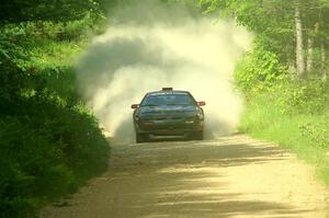 Al Dantes, Jr. / Keegan Helwig Mazda RX-7 LS on SS6, Hill Rd.