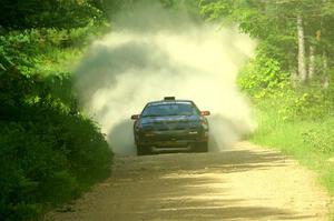 Al Dantes, Jr. / Keegan Helwig Mazda RX-7 LS on SS6, Hill Rd.