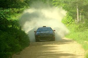 Al Dantes, Jr. / Keegan Helwig Mazda RX-7 LS on SS6, Hill Rd.