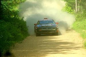 Al Dantes, Jr. / Keegan Helwig Mazda RX-7 LS on SS6, Hill Rd.