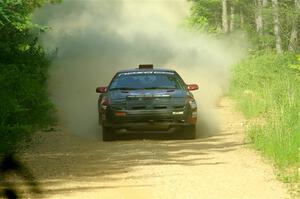 Al Dantes, Jr. / Keegan Helwig Mazda RX-7 LS on SS6, Hill Rd.