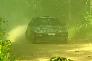 Nick Lyle / Kevin Dobrowolski Honda Civic Si on SS6, Hill Rd.