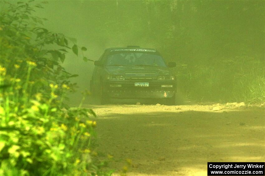 Nick Lyle / Kevin Dobrowolski Honda Civic Si on SS6, Hill Rd.