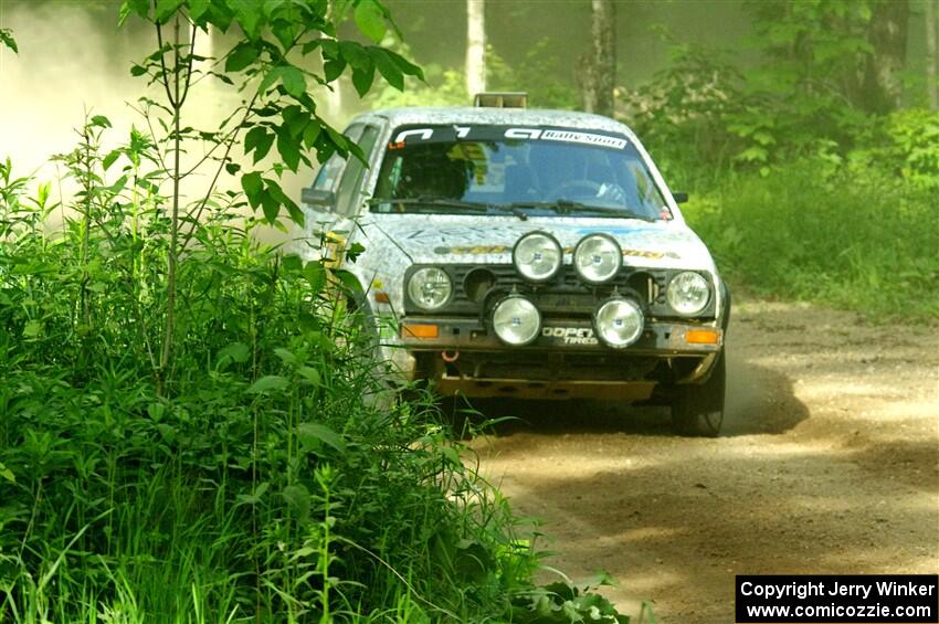 Mark Rokus / Tabitha Lohr VW GTI on SS6, Hill Rd.