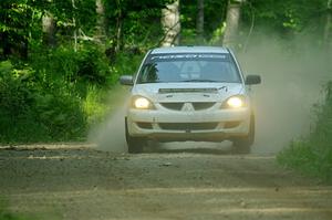 Andrew Bockheim / Salvatore LoPresti Mitsubishi Lancer on SS6, Hill Rd.