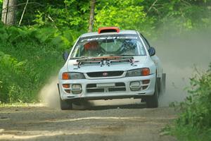 Richard Donovan / Greg Donovan Subaru Impreza on SS6, Hill Rd.