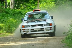 Richard Donovan / Greg Donovan Subaru Impreza on SS6, Hill Rd.