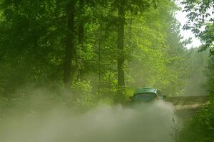 Eric Dieterich / Jake Wolfe Ford Fiesta on SS6, Hill Rd.