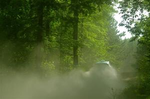 Eric Dieterich / Jake Wolfe Ford Fiesta on SS6, Hill Rd.