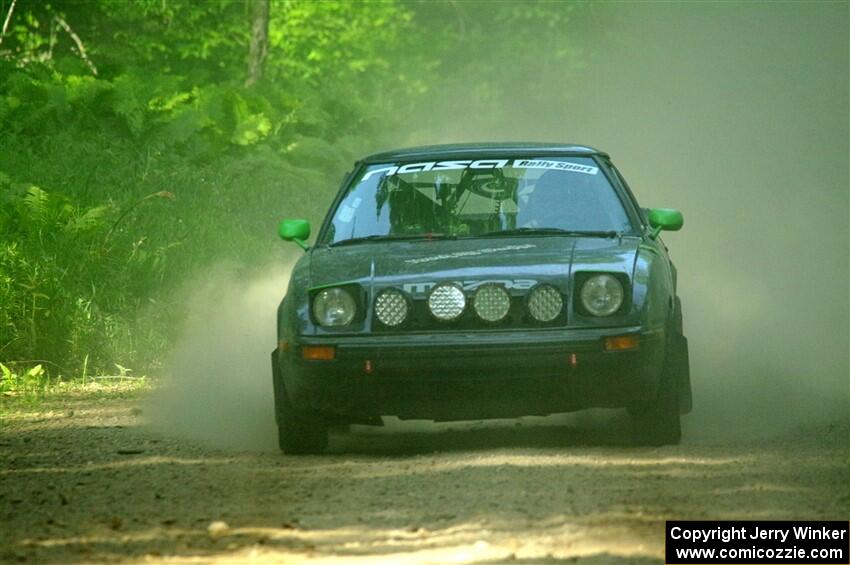 John Gusmano's Mazda RX-7 on SS6, Hill Rd.